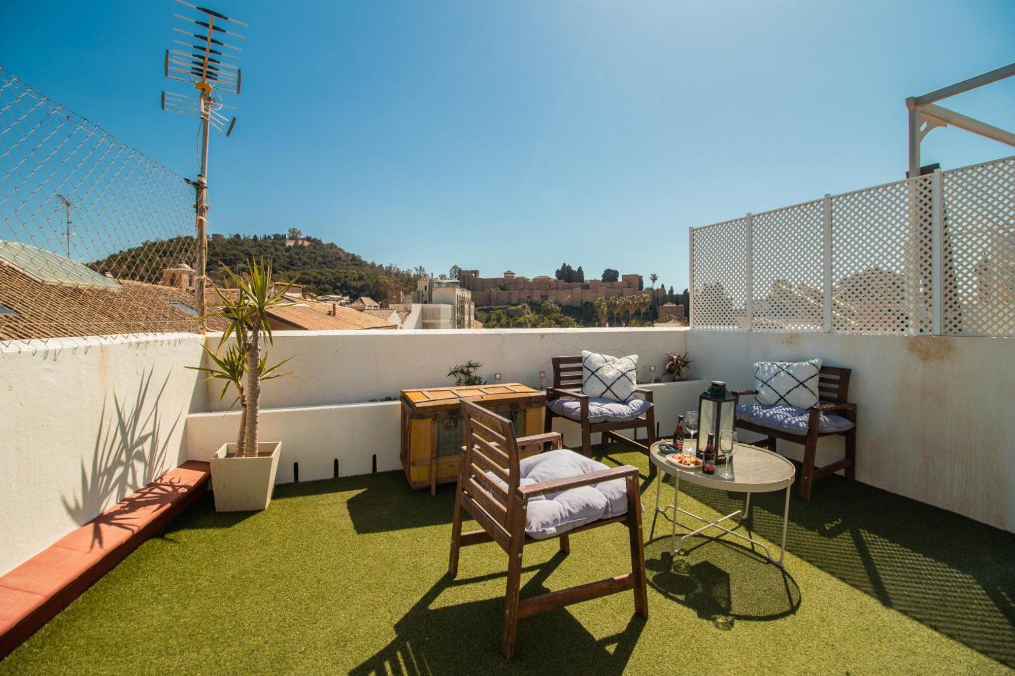 C89 - Luxurious Penthouse With Private Terrace Apartment มาลากา ภายนอก รูปภาพ