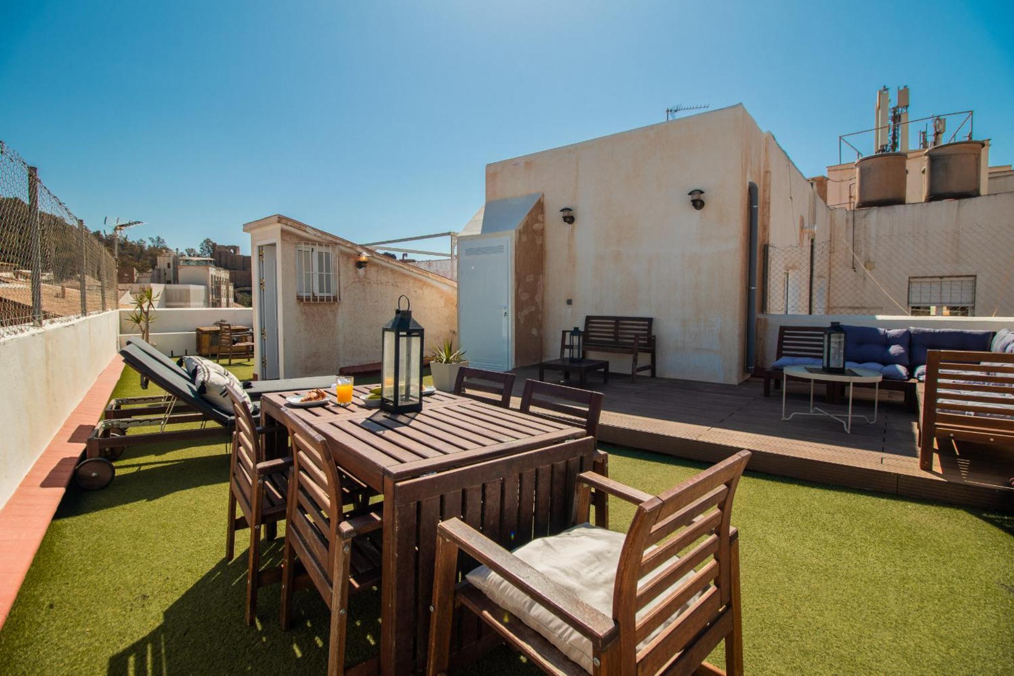 C89 - Luxurious Penthouse With Private Terrace Apartment มาลากา ภายนอก รูปภาพ