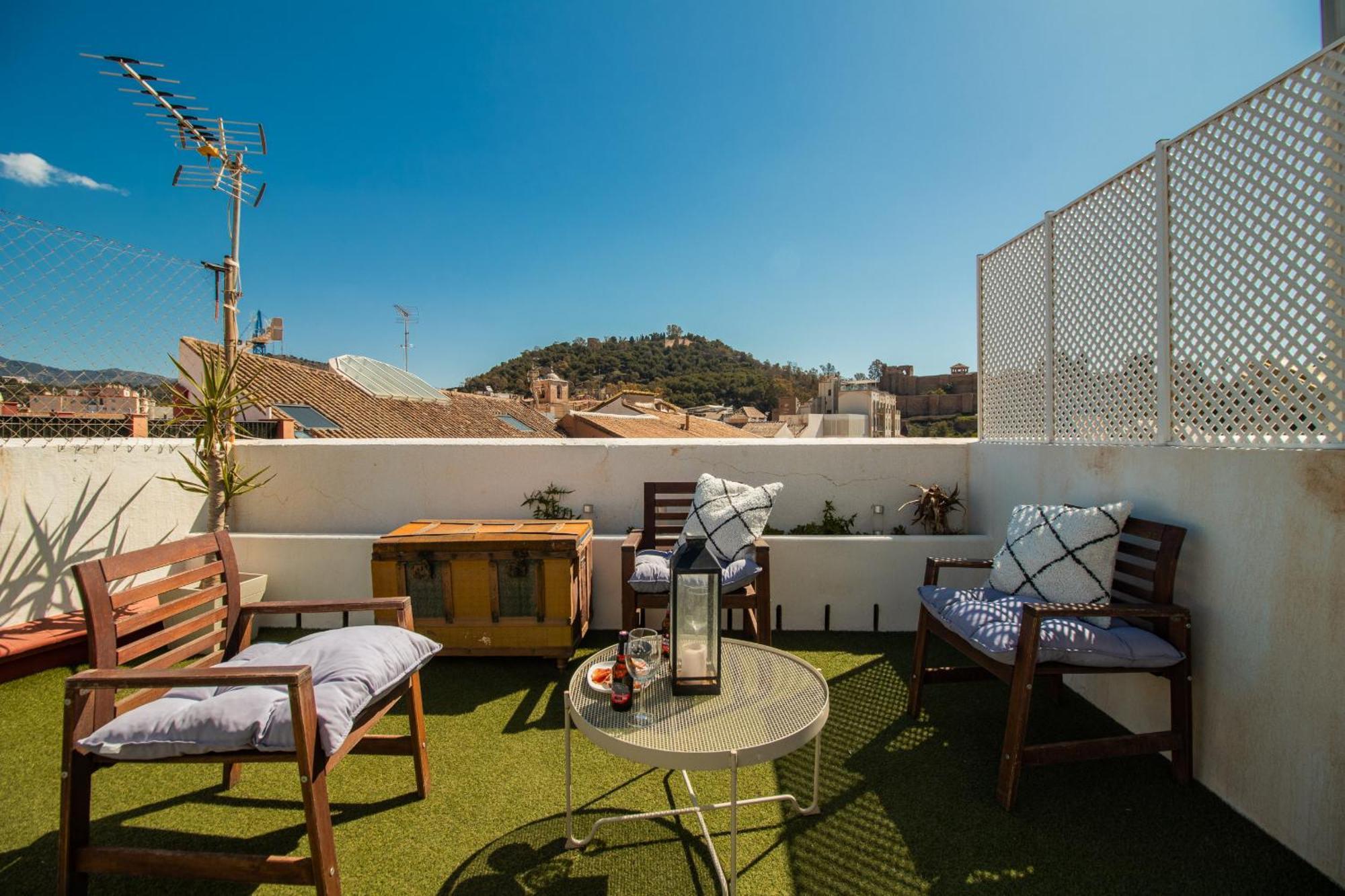 C89 - Luxurious Penthouse With Private Terrace Apartment มาลากา ภายนอก รูปภาพ